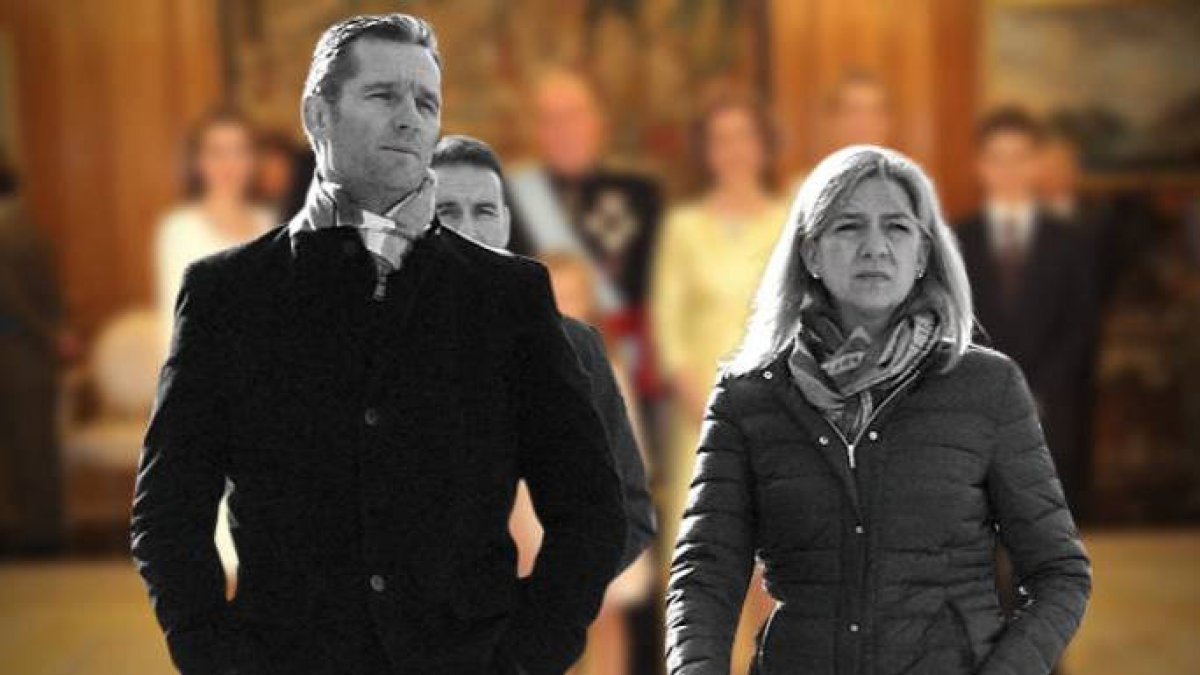 La infanta Cristina, hundida mientras Urdangarín sigue consumiéndose en prisión