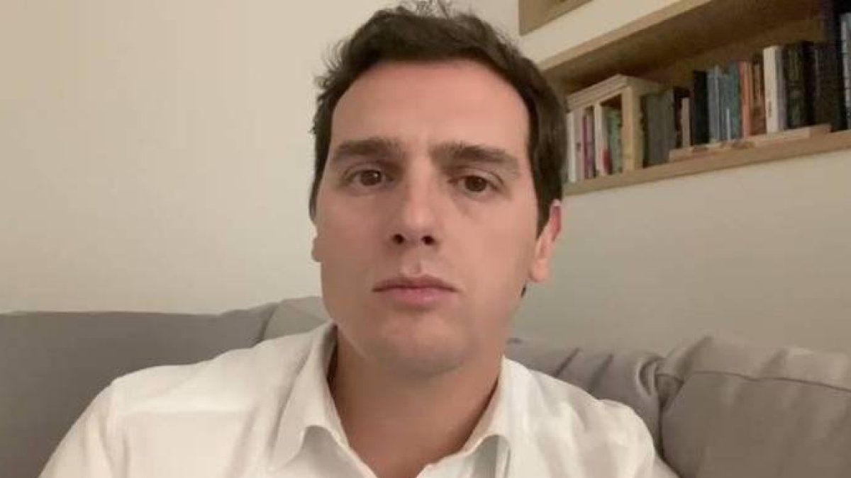 Albert Rivera, en su primera valoración sobre la pandemia y su gestión.