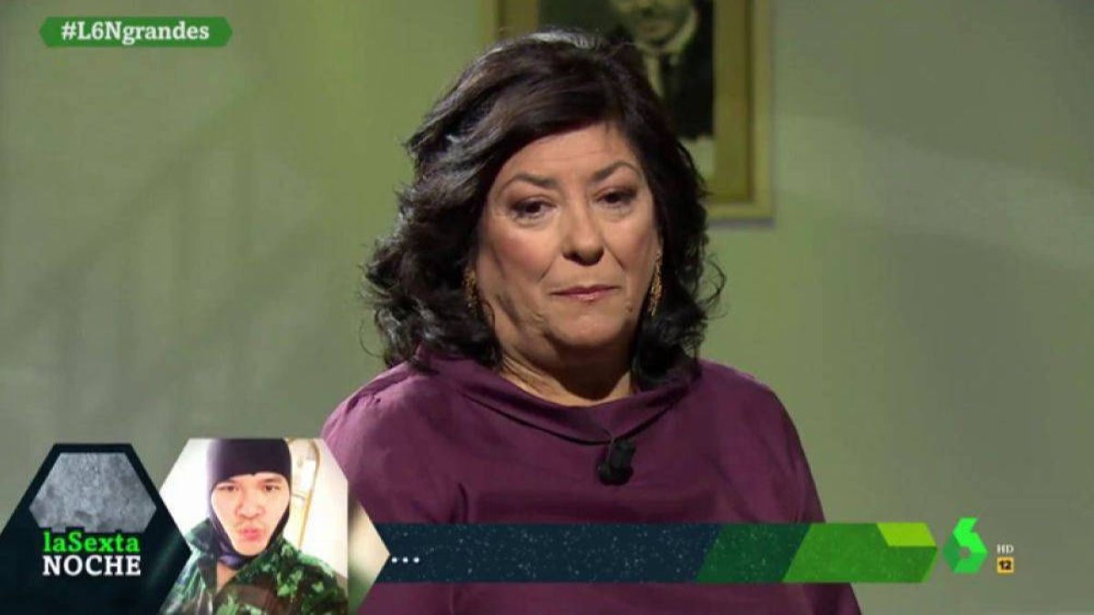 Almudena Grandes, en La Sexta Noche