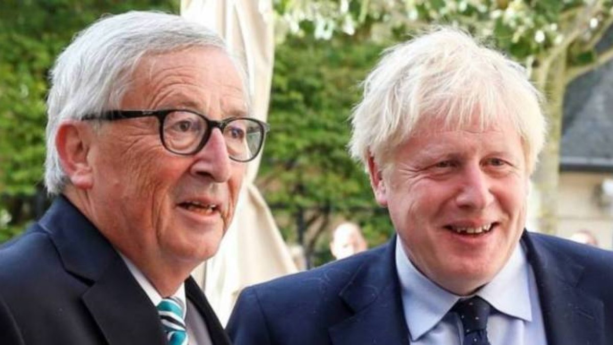 Juncker y Boris Johnson, en una de sus citas para el Brexit.