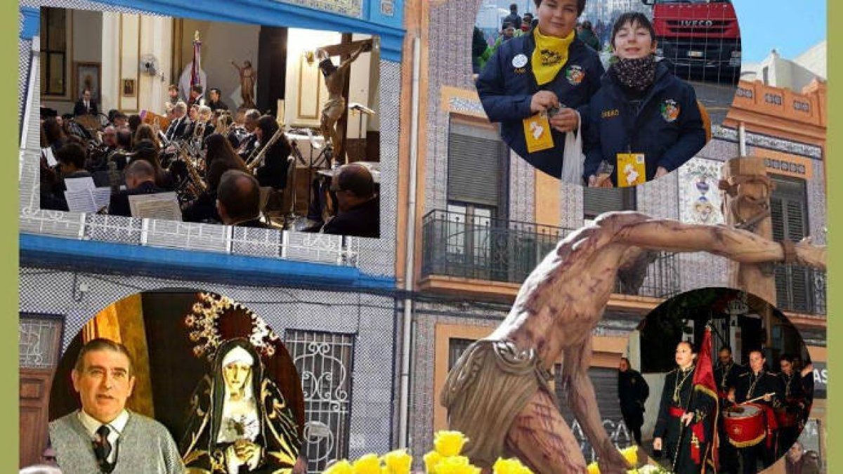 La Valencia marítima siente el sabor fallero con un toque de Semana Santa