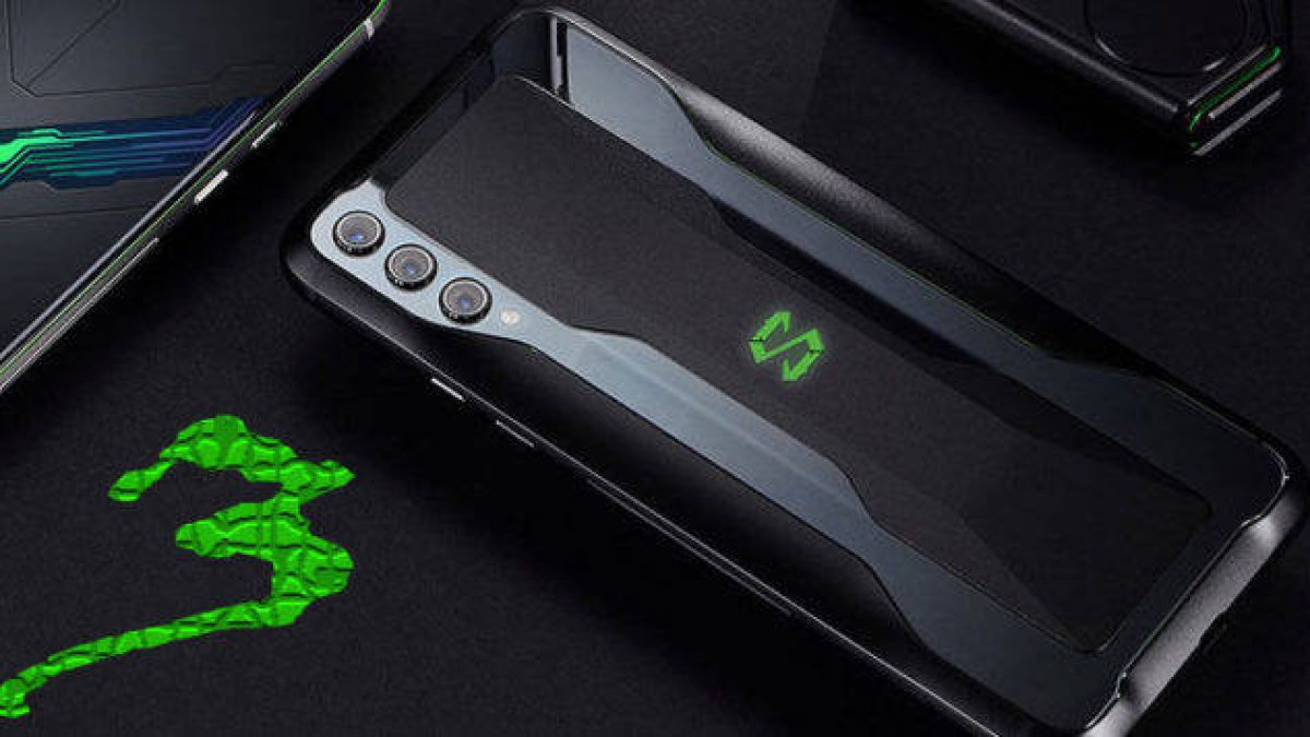 El móvil de gaming Black Shark 3 Pro de Xiaomi incluye dos gatillos laterales