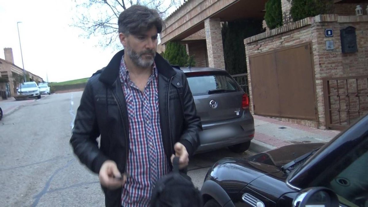 Toño Sanchís apuró los plazos para abandonar su casa.
