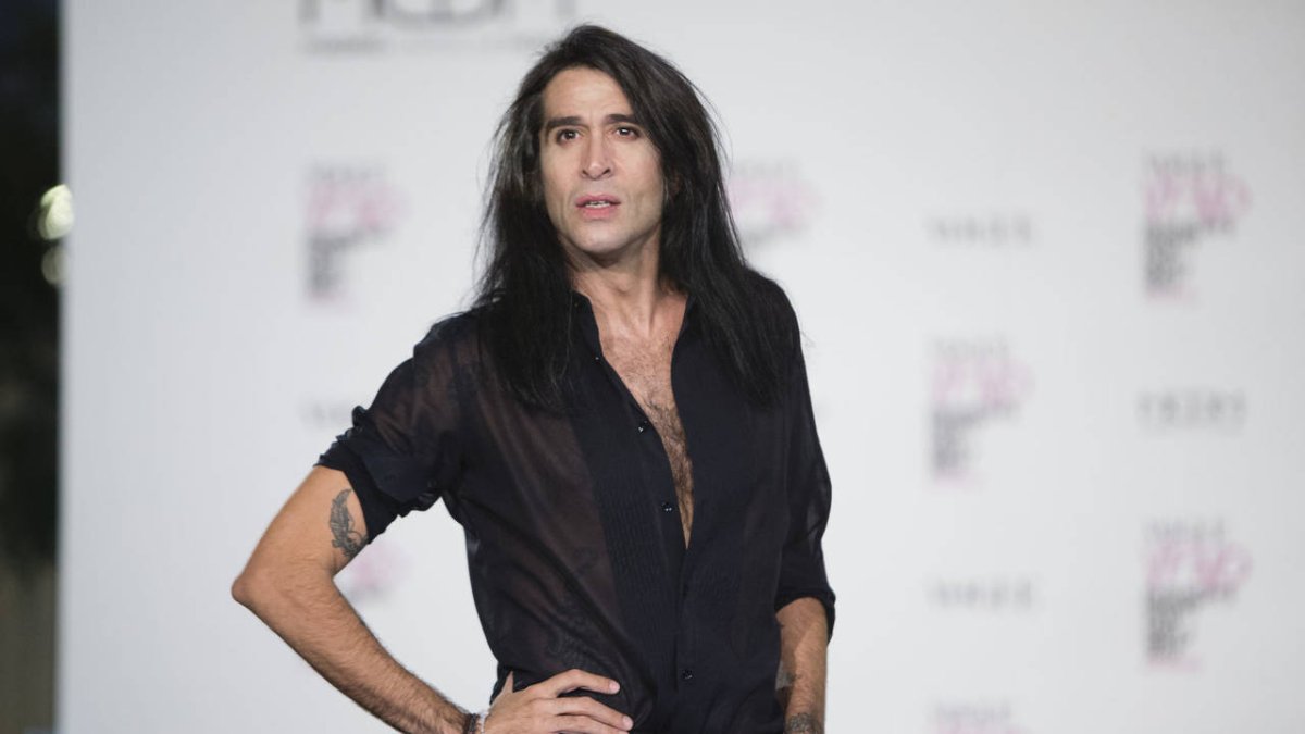 El cantante Mario Vaquerizo