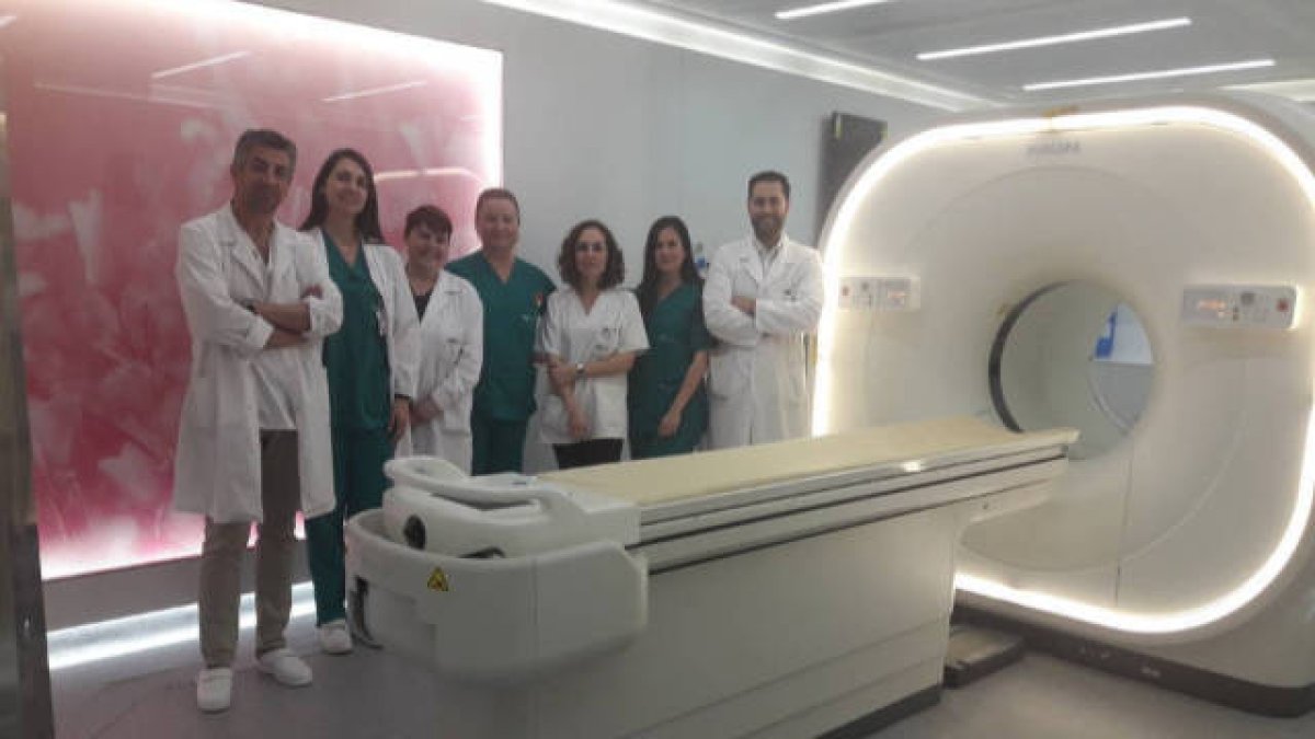 Foto del equipo de medicina nuclear