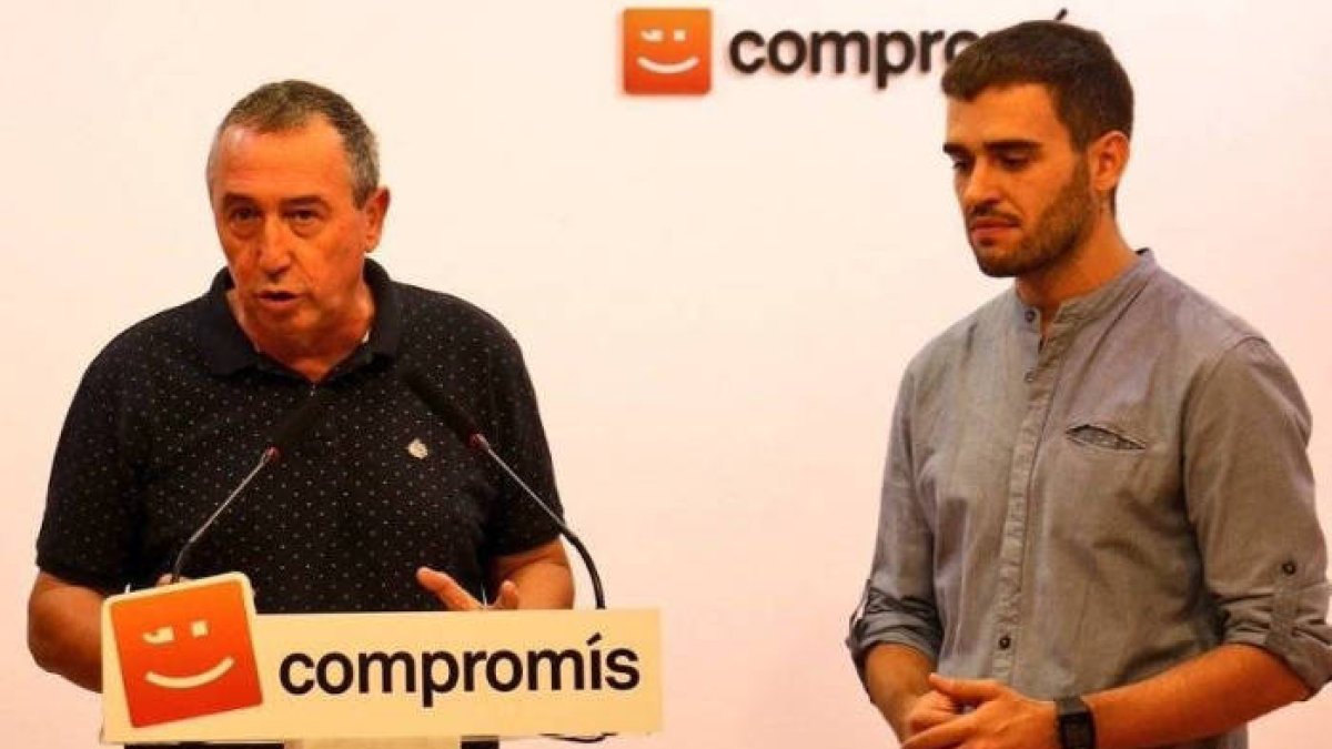 Baldoví y Ferri lideran la campaña de reaparición de Compromís
