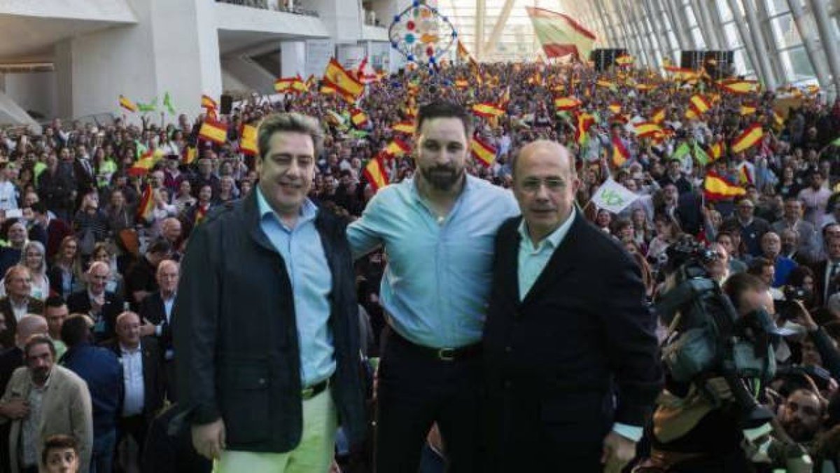 Último mitin de Vox en Valencia con motivo de las pasadas elecciones generales