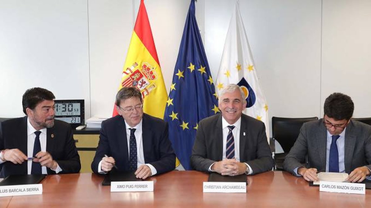 Acuerdo entre tres administraciones para mejorar el acceso a la EUIPO