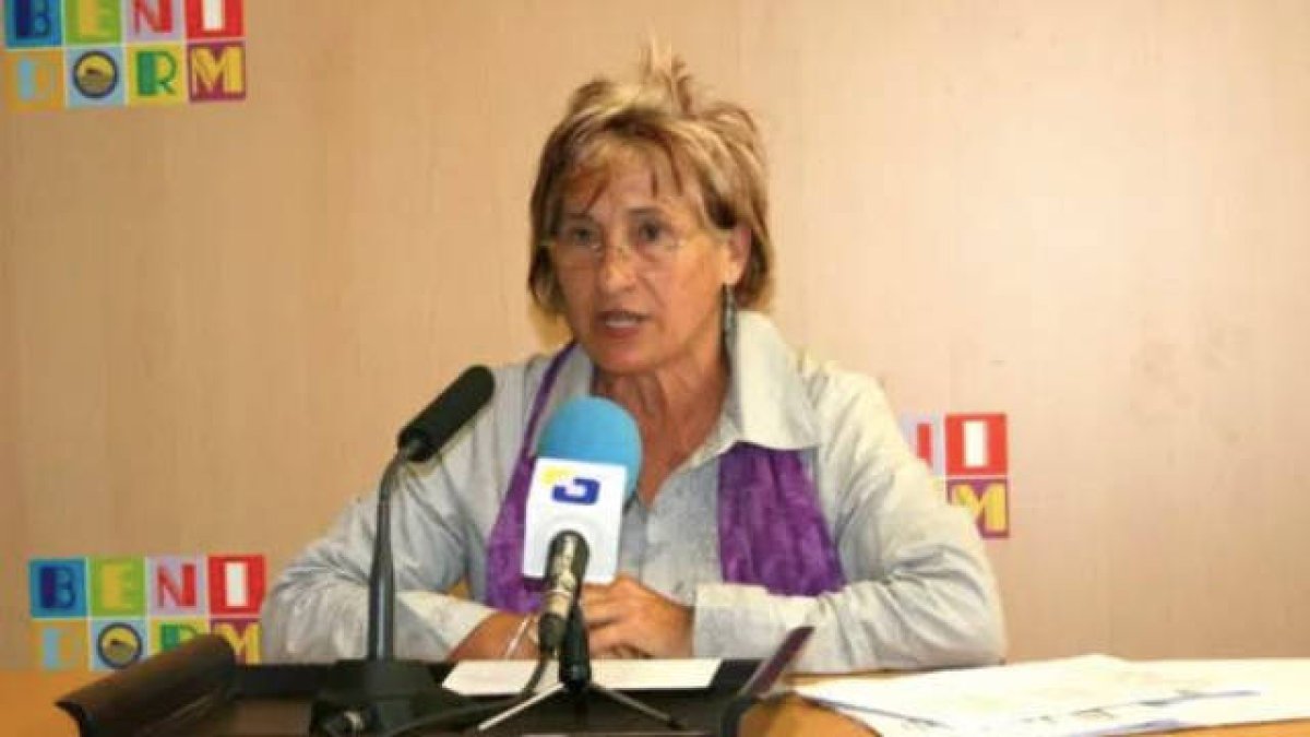 La concejala de Benidorm, Isabel Martínez