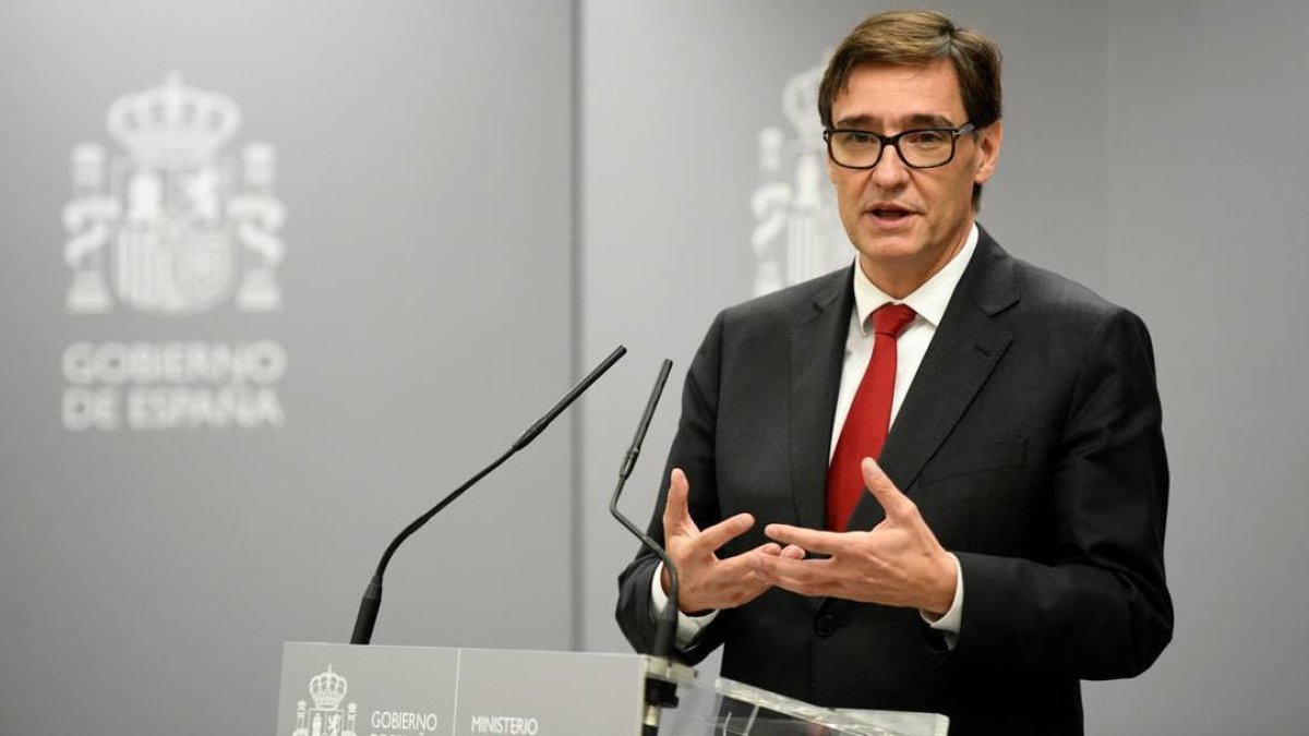El ministro de Sanidad, Salvador Illa