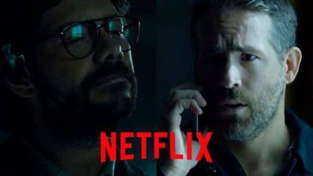 Netflix utiliza La Casa de Papel para promocionar la próxima película de Ryan Reynolds