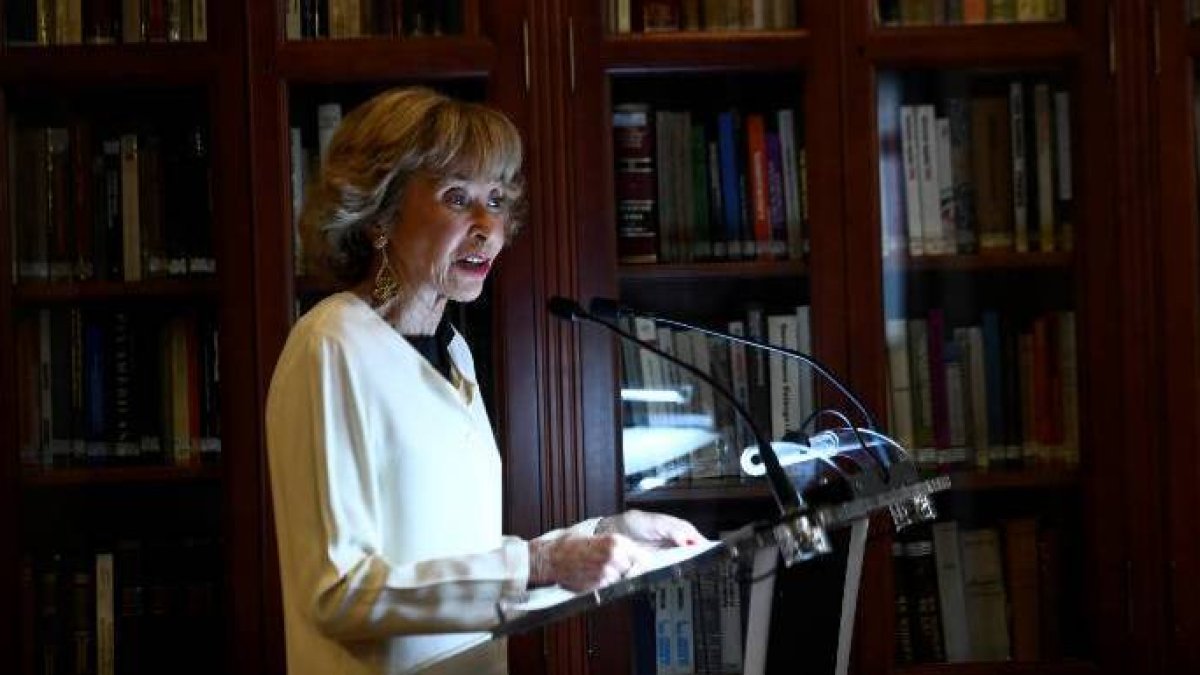 María Teresa Fernández de la Vega, este viernes.