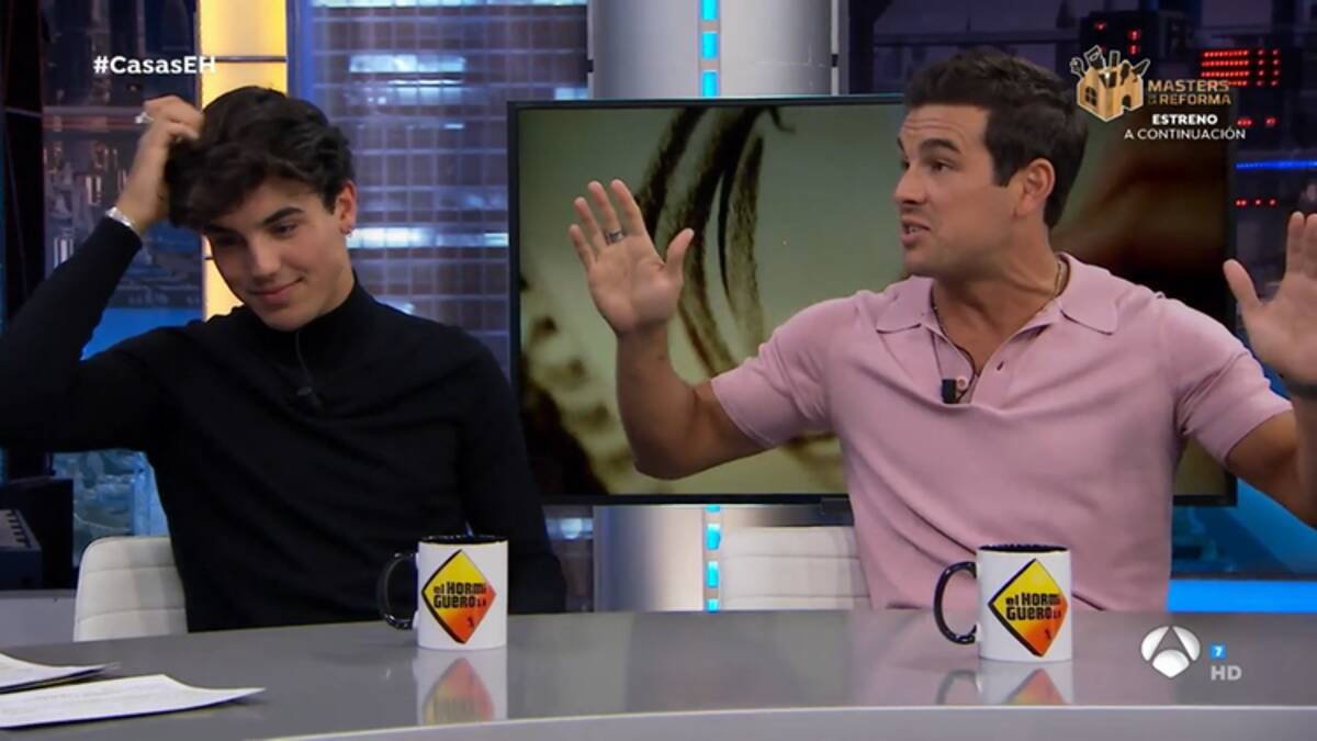 Óscar Casas y su hermano Mario, en 'El Hormiguero'