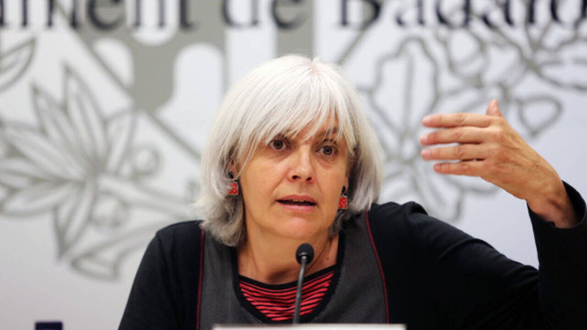 La portavoz de Guanyem y futura alcaldesa de Badalona -otra vez-, Dolors Sabater.