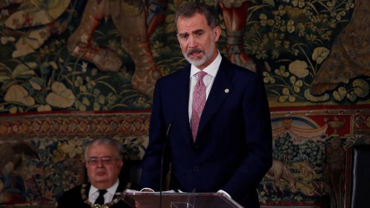 Felipe VI en los actos de conmemoración del 40 aniversario del Tribunal Constitucional
