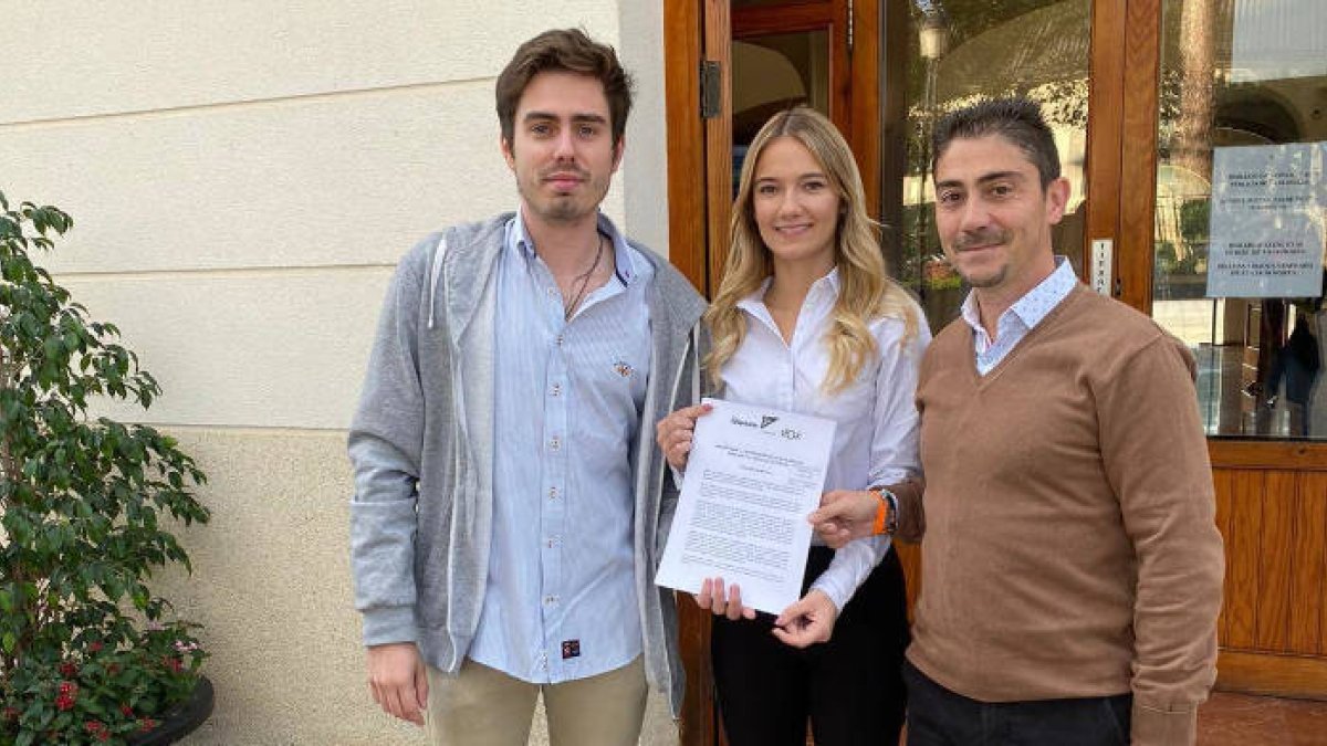 El grupo municipal de Ciudadanos, después de registrar hoy la moción