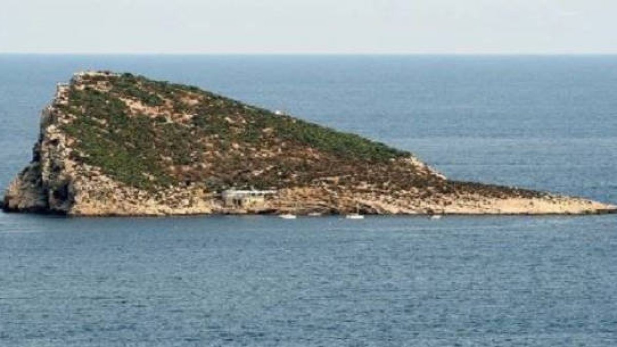 Islote de Benidorm.