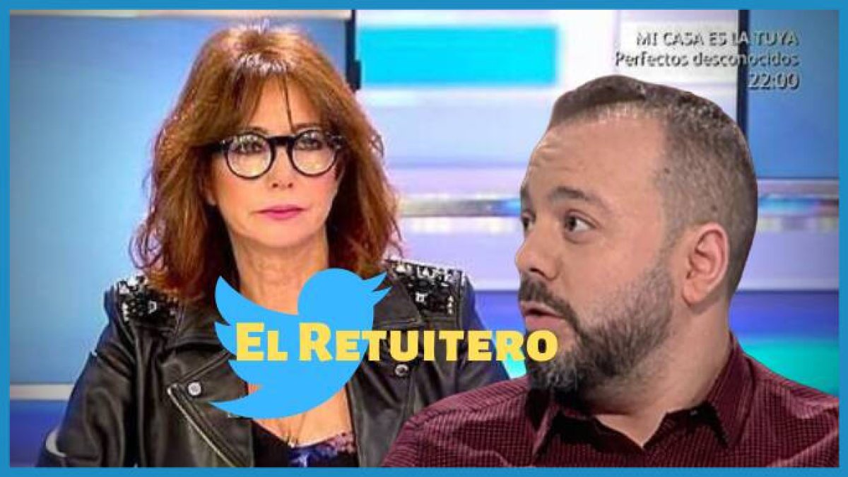 Ana Rosa Quintana y Antonio Maestre