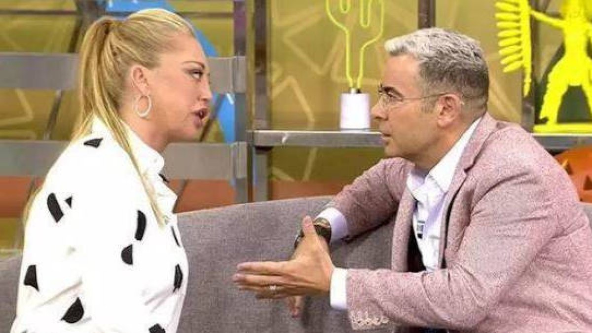 Belén Esteban y Jorge Javier Vázquez.