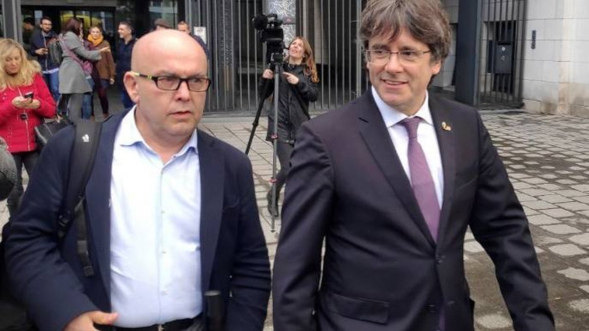 Boye y Puigdemont.