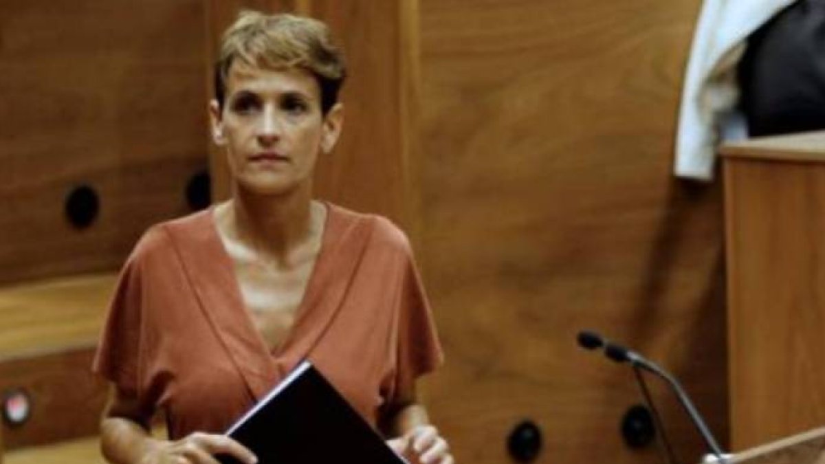 La presidenta socialista de Navarra, María Chivite.