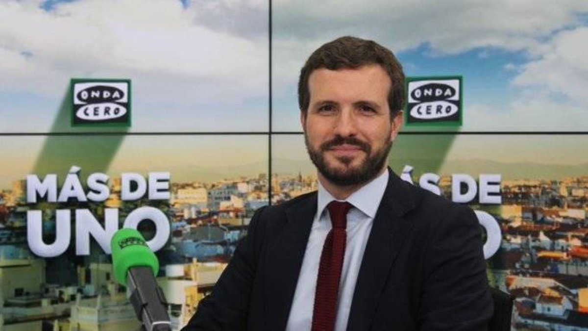 Pablo Casado. Fotografía: Onda Cero