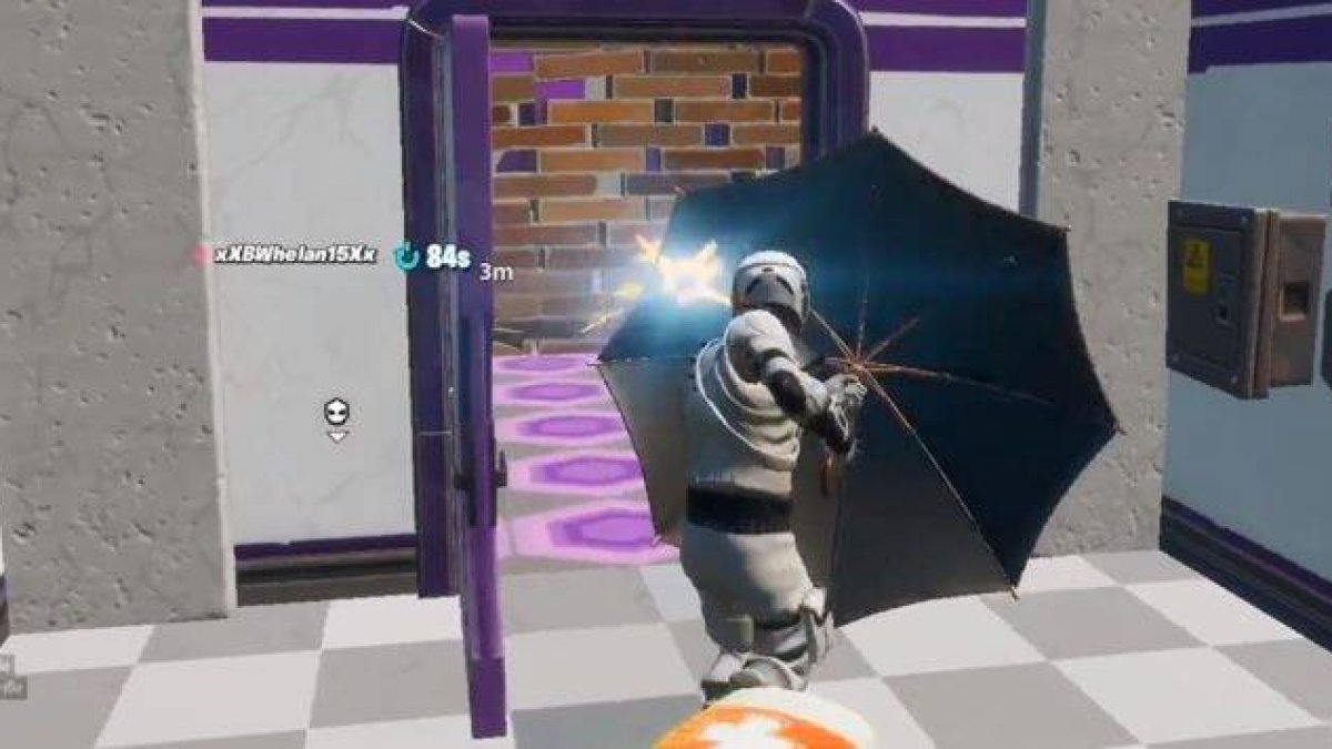 “Fortnite” recibe un paraguas de “Kingsman” que detiene las balas.