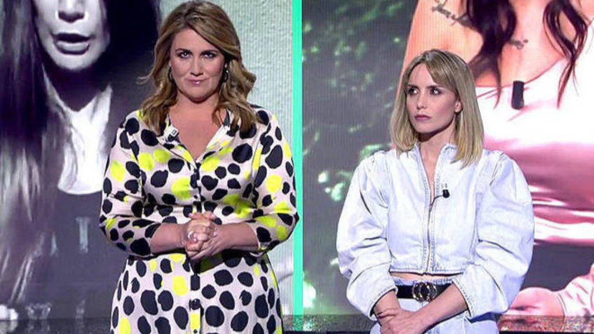 Carlota Corredera con Rebeca, la hermana de Fani.