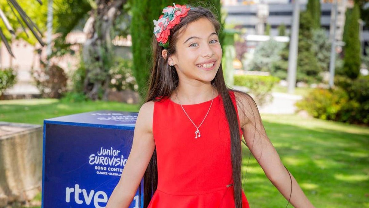 El vídeo viral más divertido de Melani antes de participar en Eurojunior
