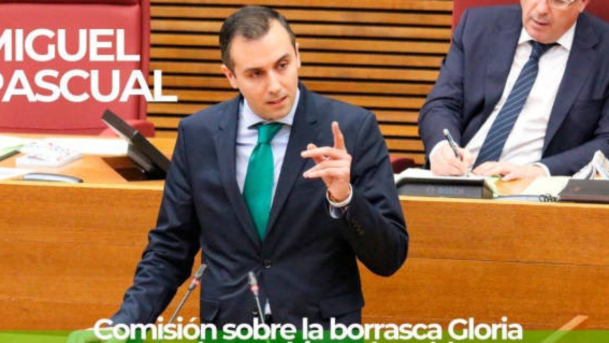Segundo diputado en les Corts Valencianes afectado con el Covid-19