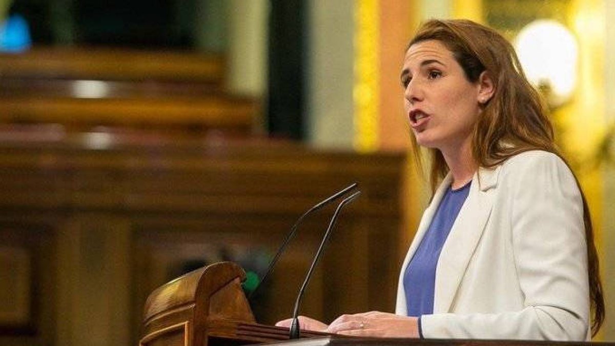 La diputada de Vox, Rocío de Meer