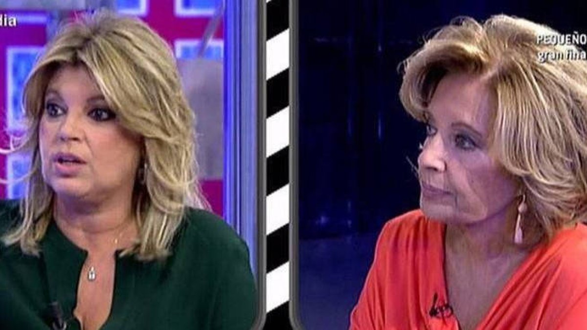 La bronca en directo de María Teresa Campos a su hija Terelu en Antena 3