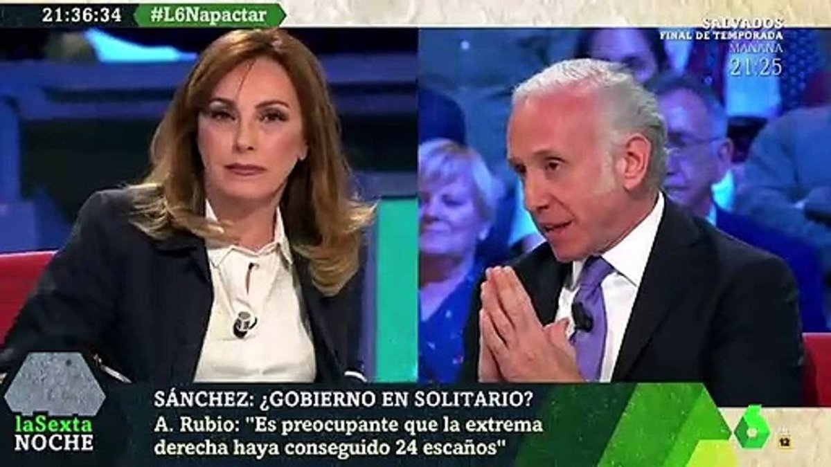Inda y Rubio, en otro rifirrafe del programa