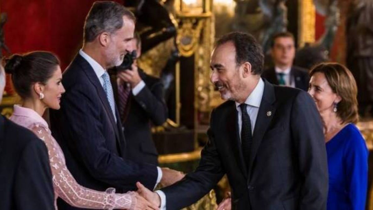 El juez Marchena, en la recepción del 1-O.