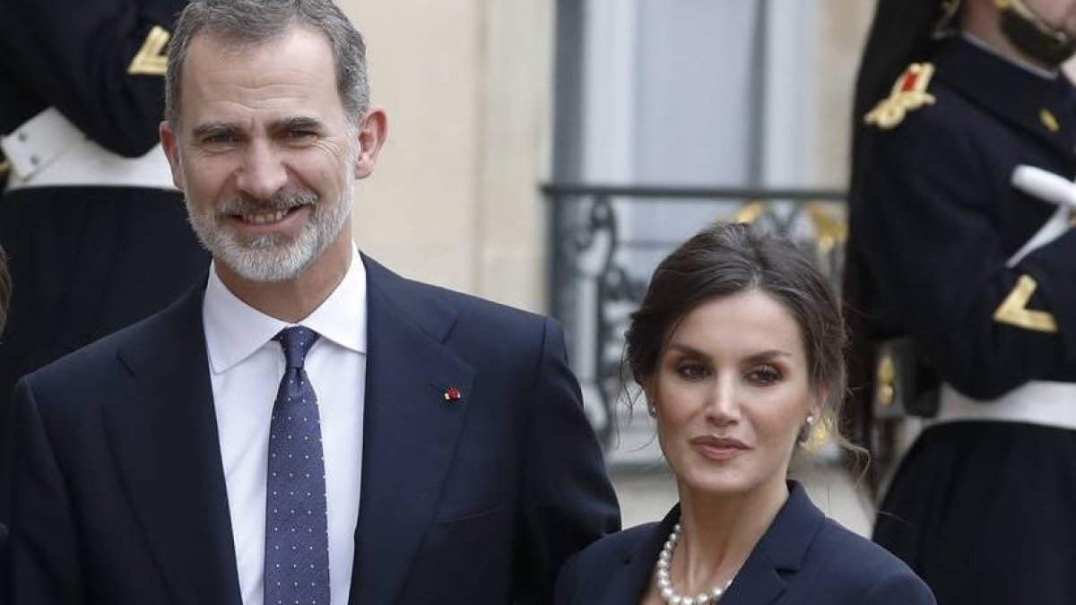 Los Reyes Felipe y Letizia