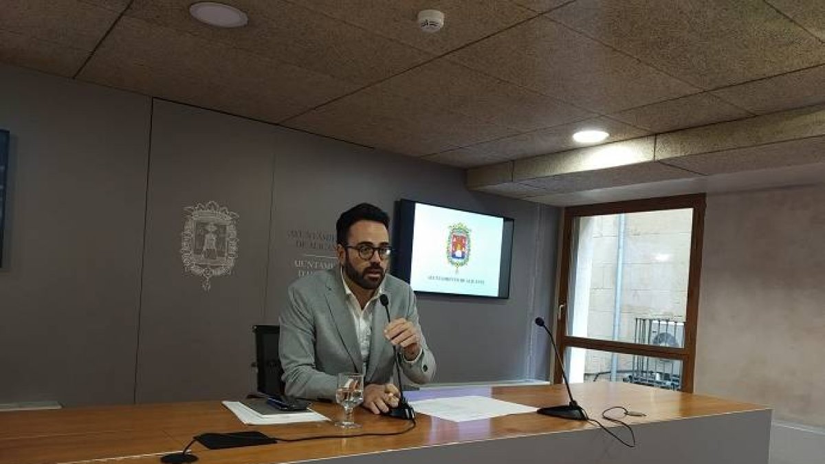 El concejal de Urbanismo, Adrián Campos.