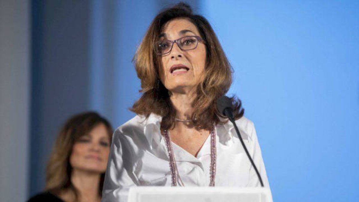 La jurista Pilar Gil Cabedo durante su intervención