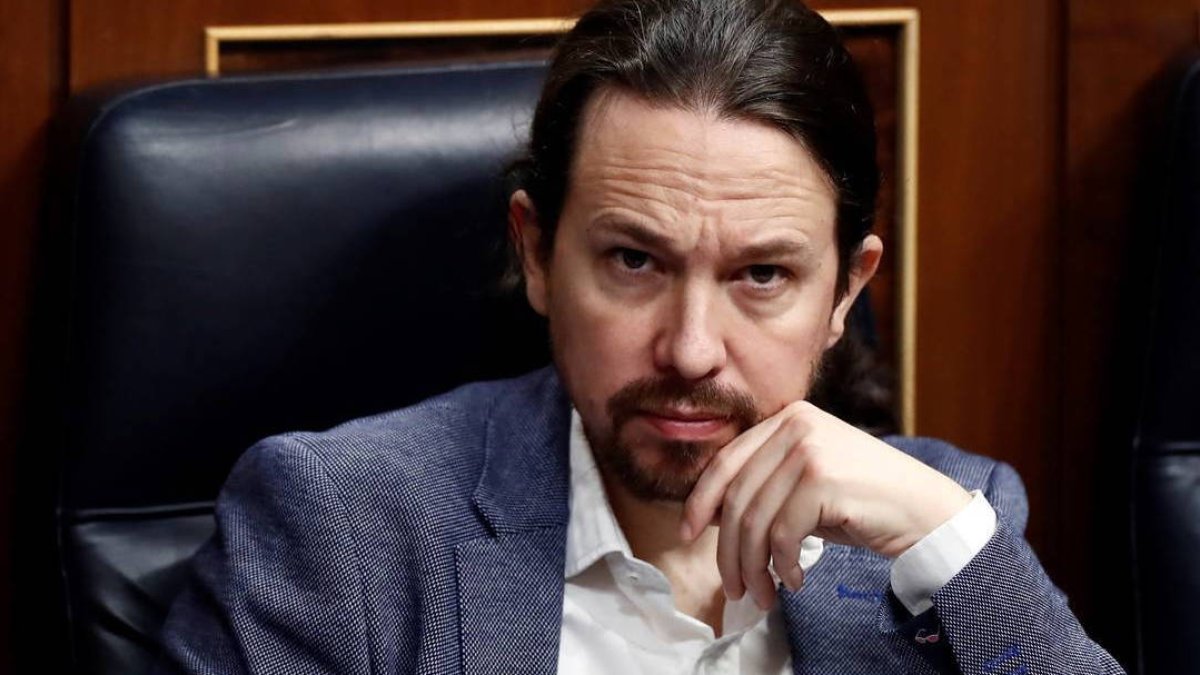 Pablo Iglesias en el Congreso de los Diputados
