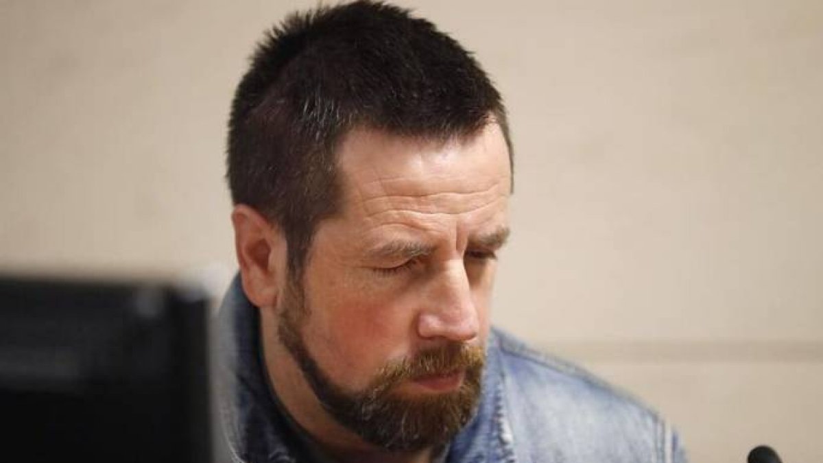 José Enrique Abuyn, El Chicle, durante el juicio por el crimen de Diana Quer.