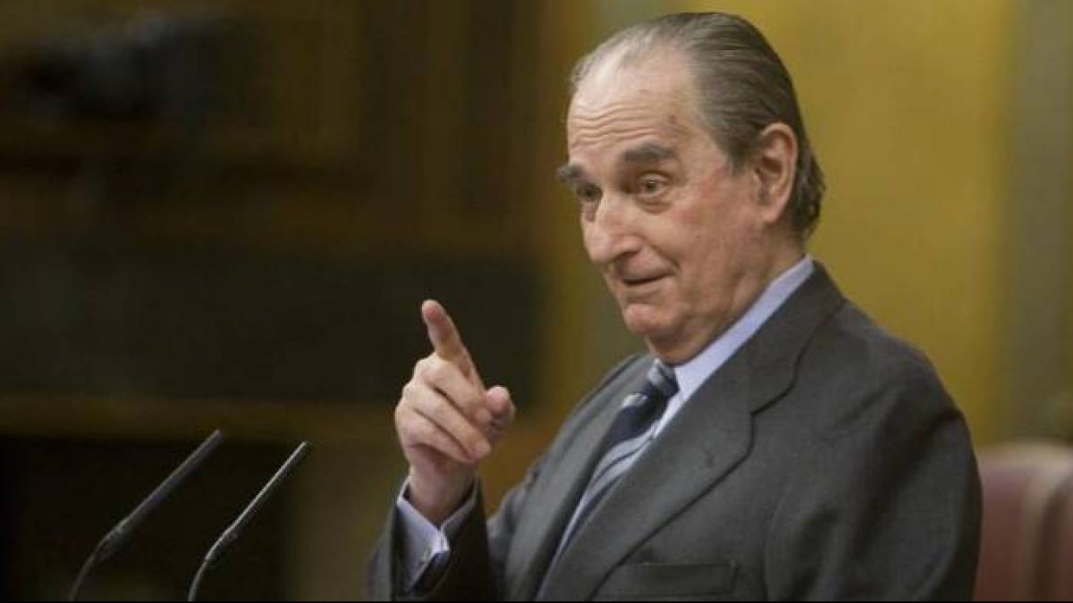 Landelino Lavilla, exministro de Justicia y expresidente del Congreso.