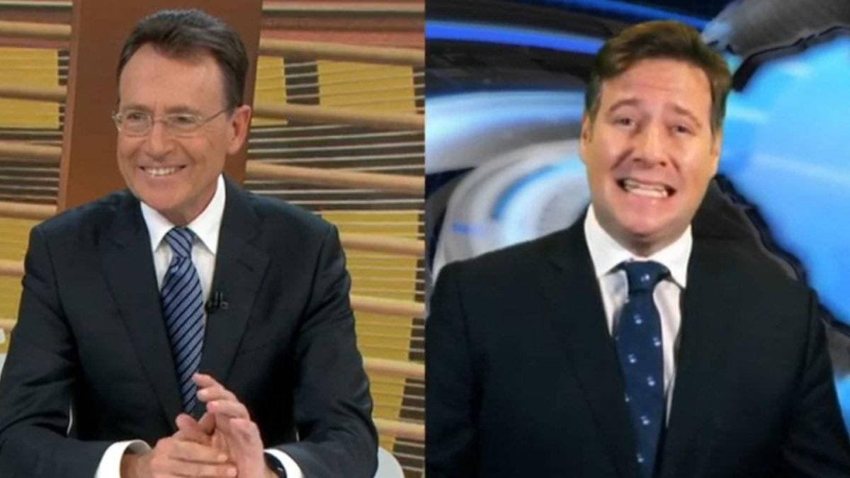 Carlos Latre le hace la competencia a Matías Prats y conquista a Mónica Carrillo