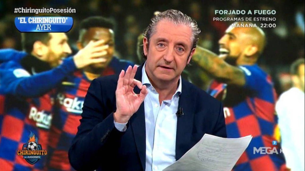 Pedrerol manda al banquillo a sus haters y saca la roja a Setién y al Barça