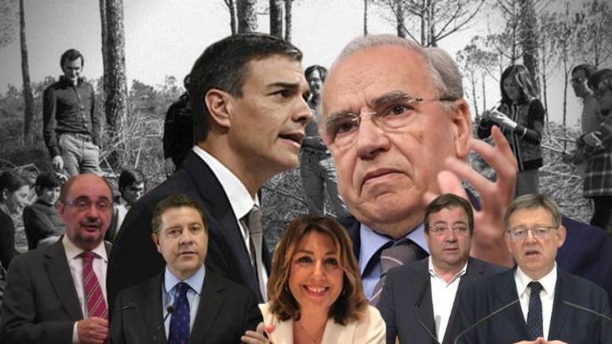 El que se mueve no sale en la foto. El lema socialista, más vivo que nunca.