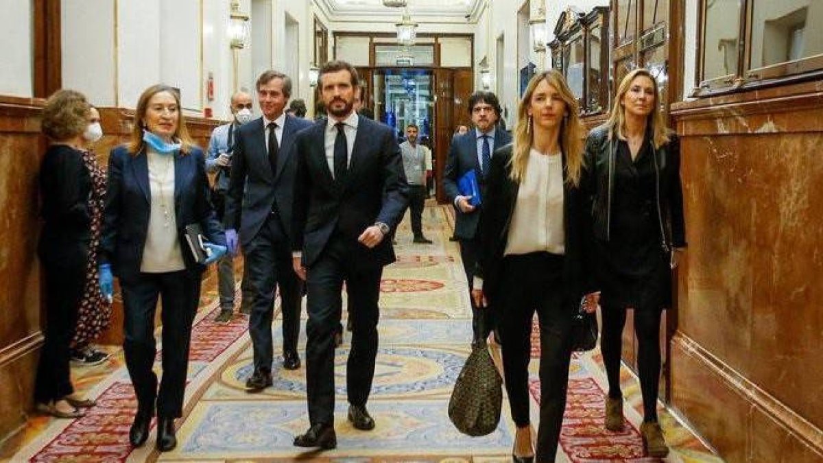 Casado el jueves pasado en el Congreso.