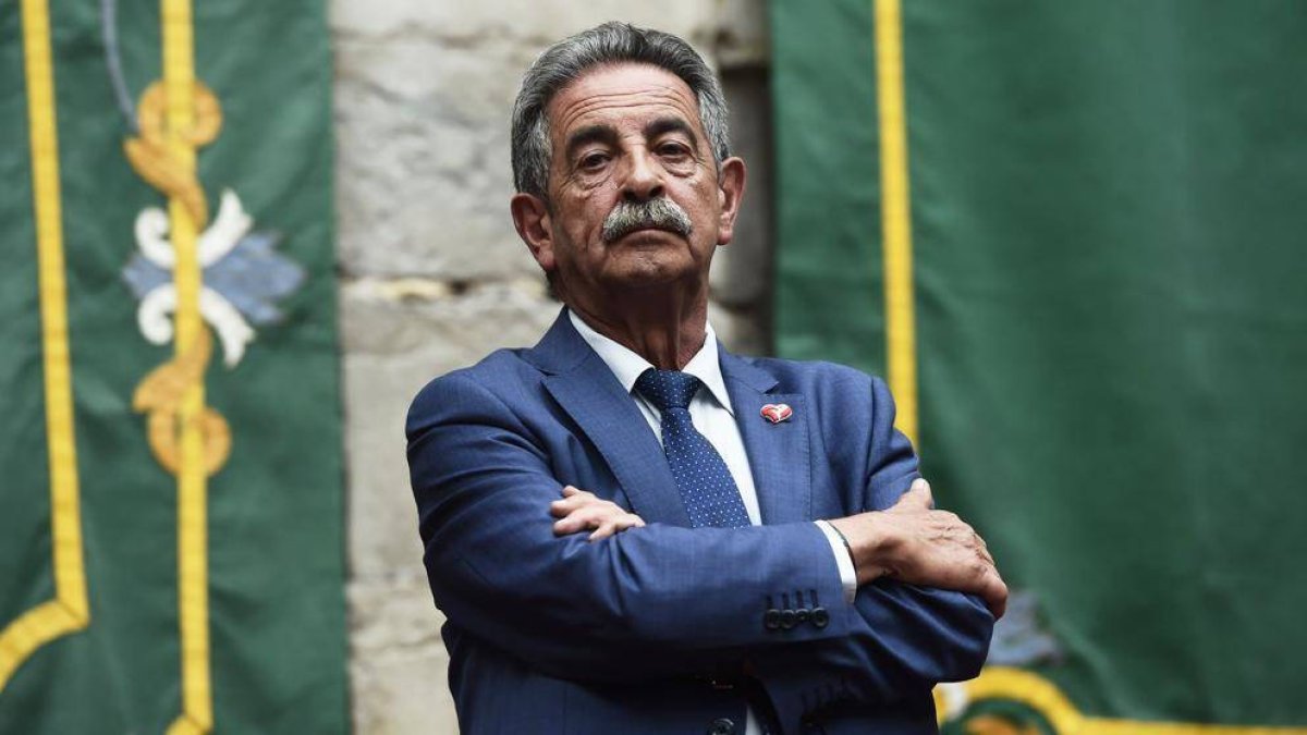 Miguel Ángel Revilla, presidente de Cantabria
