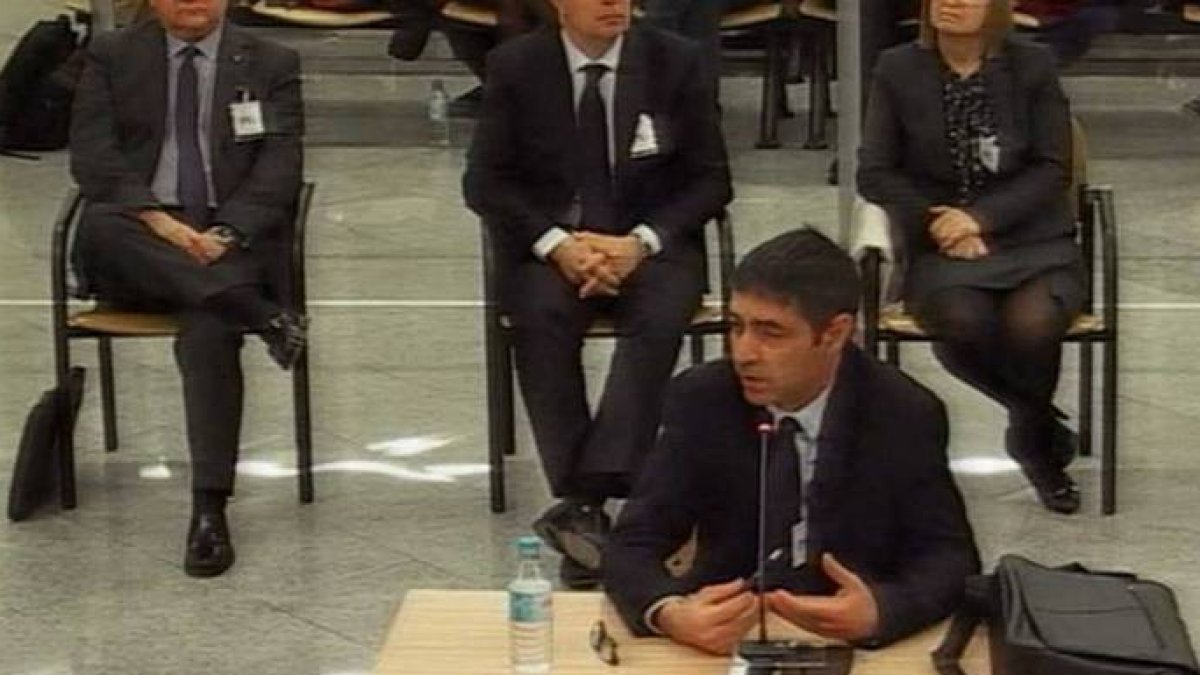 Trapero, este martes en la segunda jornada de interrogatorios.
