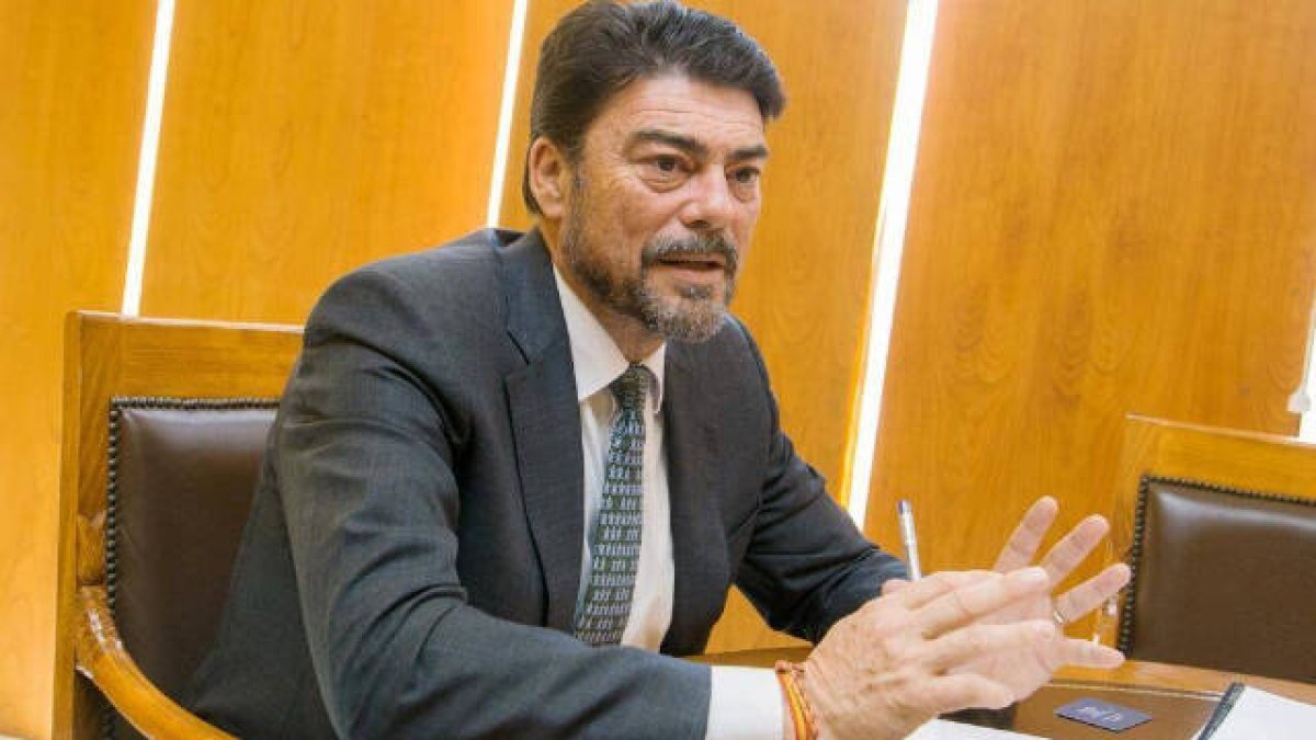 Luis Barcala, alcalde de Alicante.