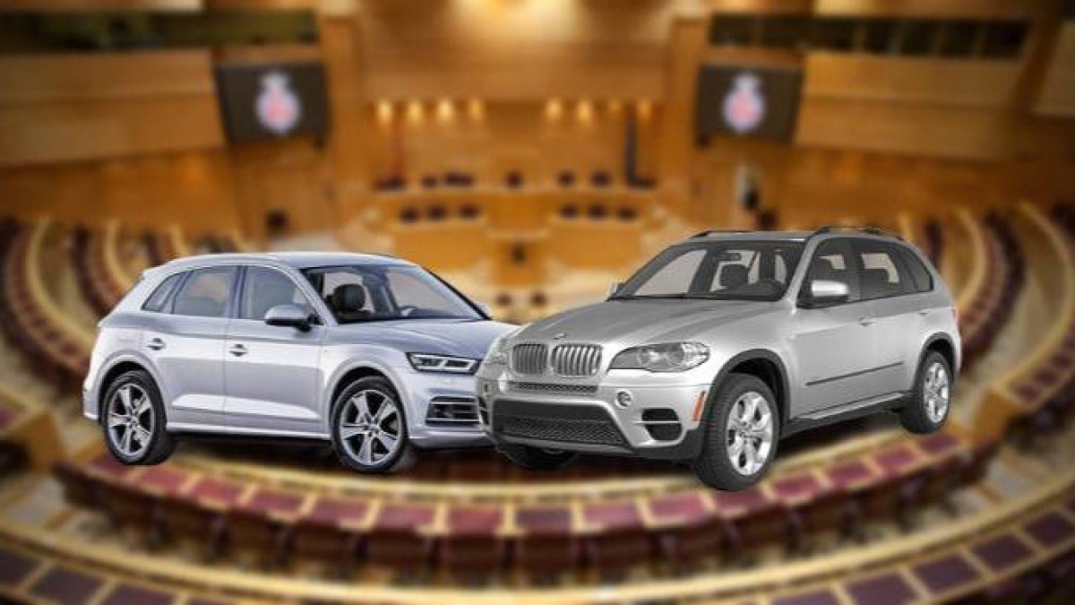 BMWs y Audis de 45.000 euros en adelante: los cochazos de los senadores