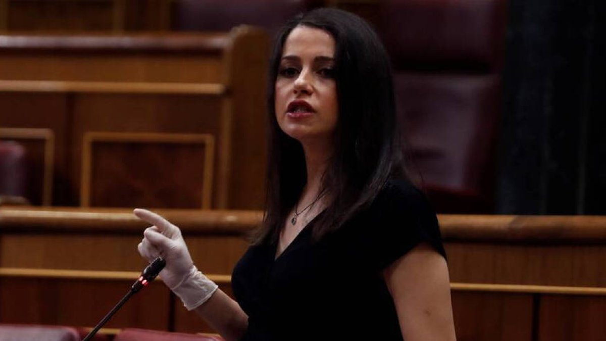 La líder de Ciudadanos, Inés Arrimadas
