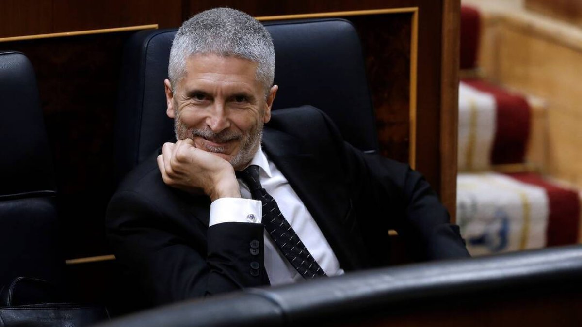 El ministro de Interior, Fernando Grande Marlaska